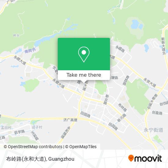布岭路(永和大道) map