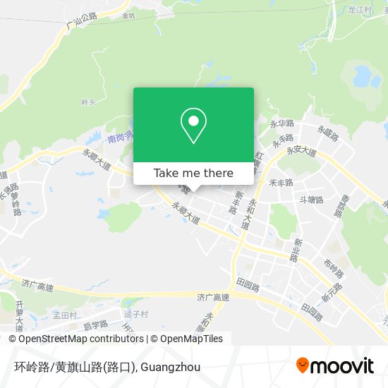 环岭路/黄旗山路(路口) map