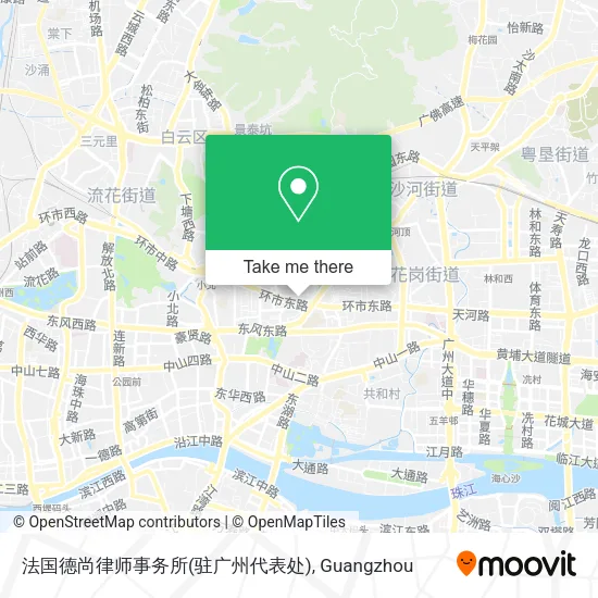 法国德尚律师事务所(驻广州代表处) map