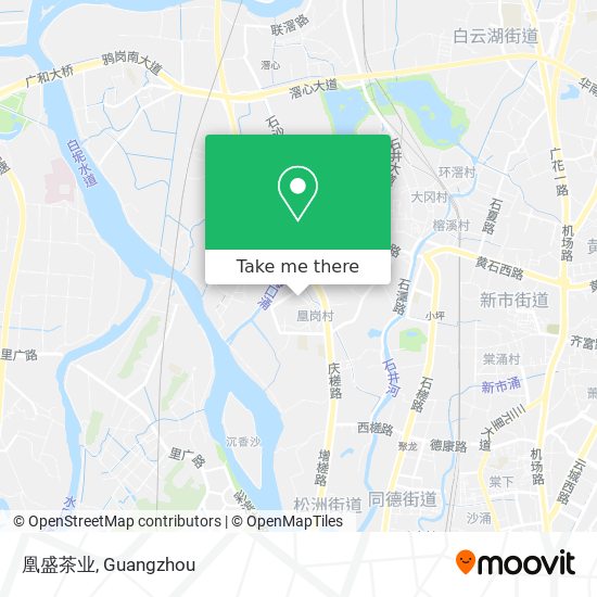 凰盛茶业 map