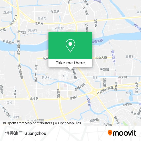 恒香油厂 map
