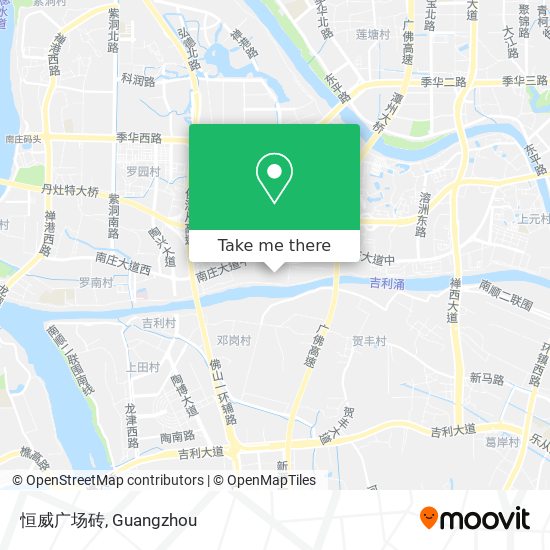 恒威广场砖 map