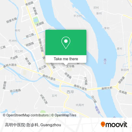 高明中医院-急诊科 map