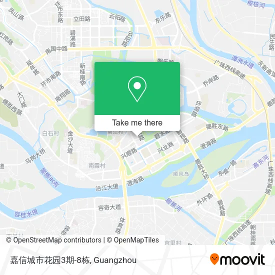 嘉信城市花园3期-8栋 map