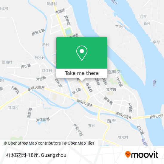 祥和花园-18座 map