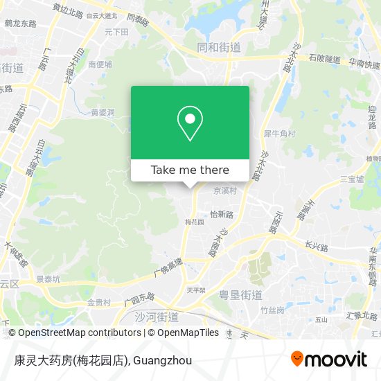 康灵大药房(梅花园店) map