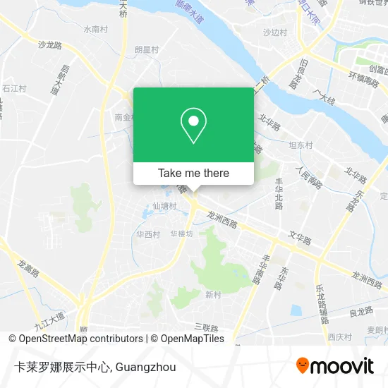 卡莱罗娜展示中心 map