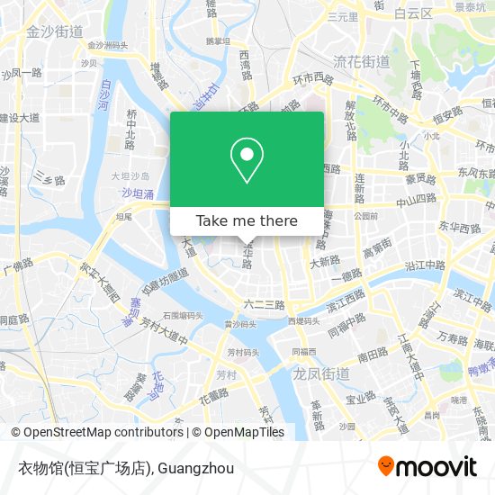 衣物馆(恒宝广场店) map