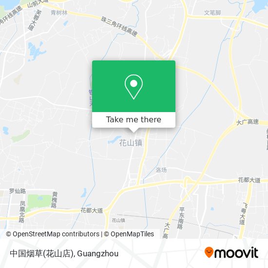 中国烟草(花山店) map