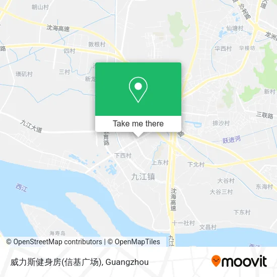 威力斯健身房(信基广场) map