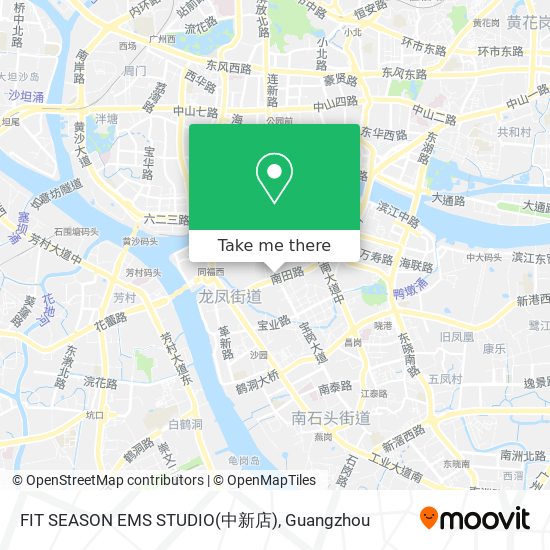 FIT SEASON EMS STUDIO(中新店) map