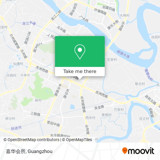 嘉华会所 map