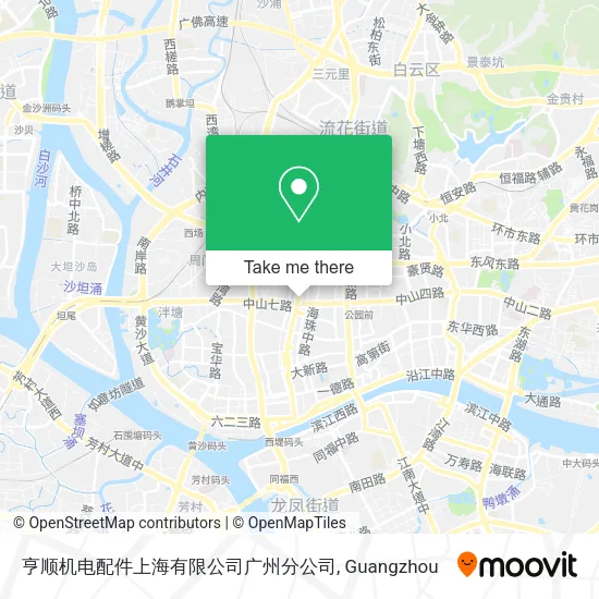 亨顺机电配件上海有限公司广州分公司 map