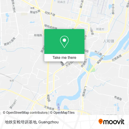 地铁安检培训基地 map