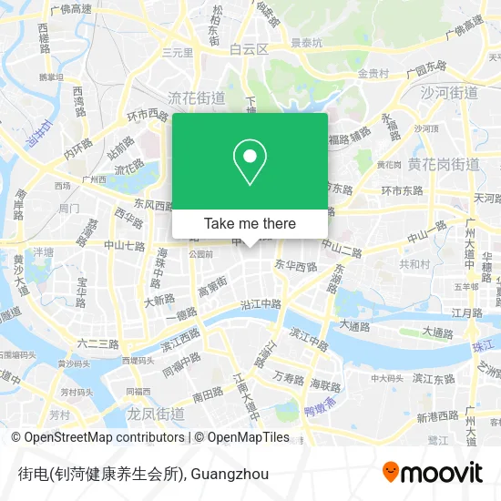 街电(钊菏健康养生会所) map