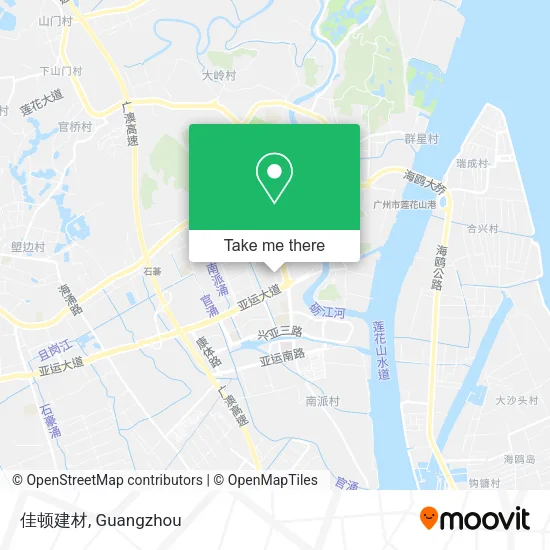 佳顿建材 map