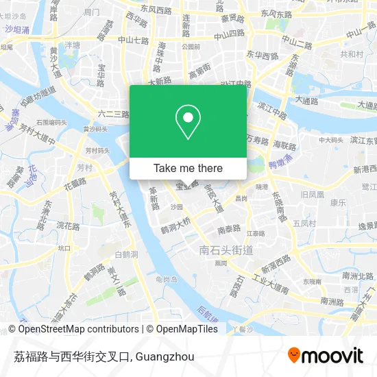 荔福路与西华街交叉口 map