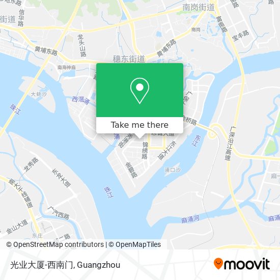 光业大厦-西南门 map