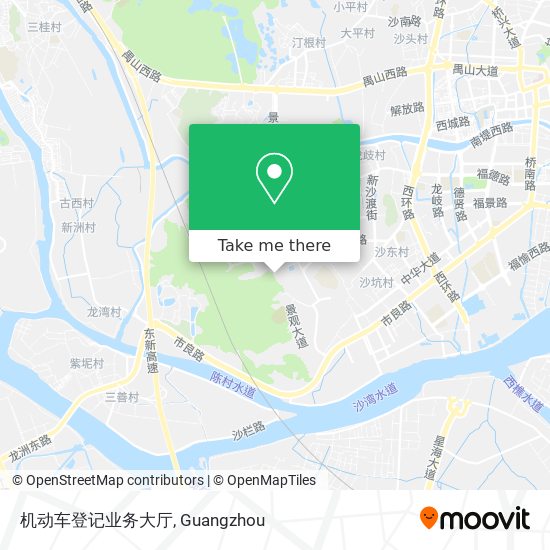 机动车登记业务大厅 map