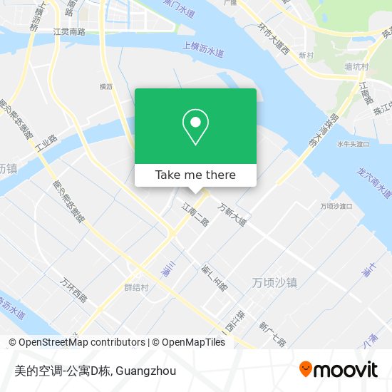 美的空调-公寓D栋 map