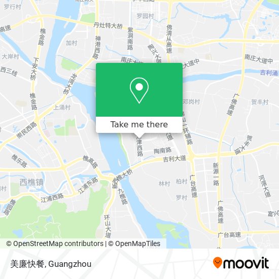 美廉快餐 map