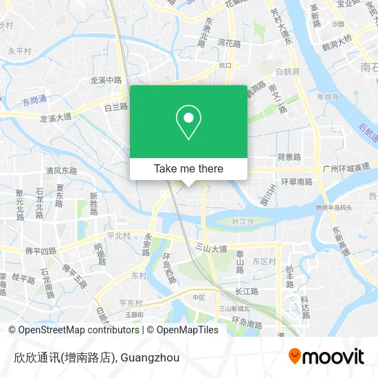 欣欣通讯(增南路店) map