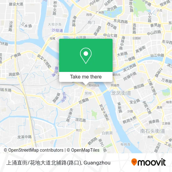 上涌直街/花地大道北辅路(路口) map
