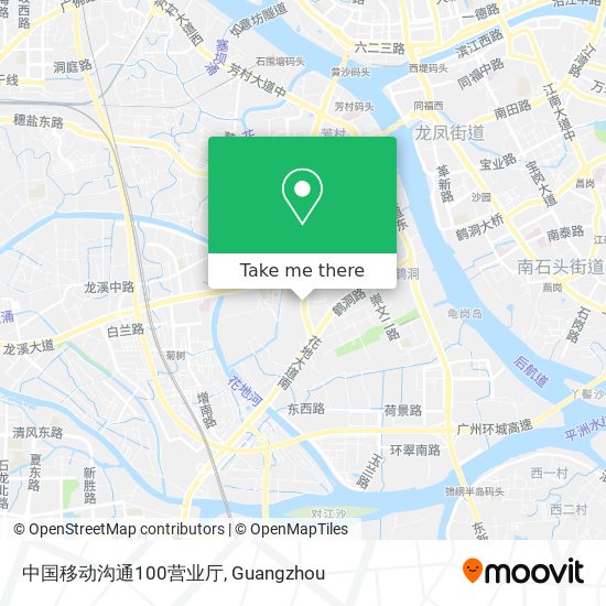 中国移动沟通100营业厅 map