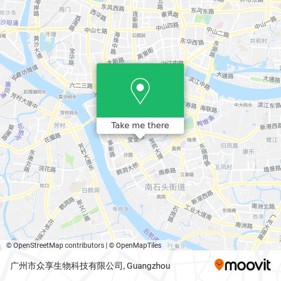 广州市众享生物科技有限公司 map