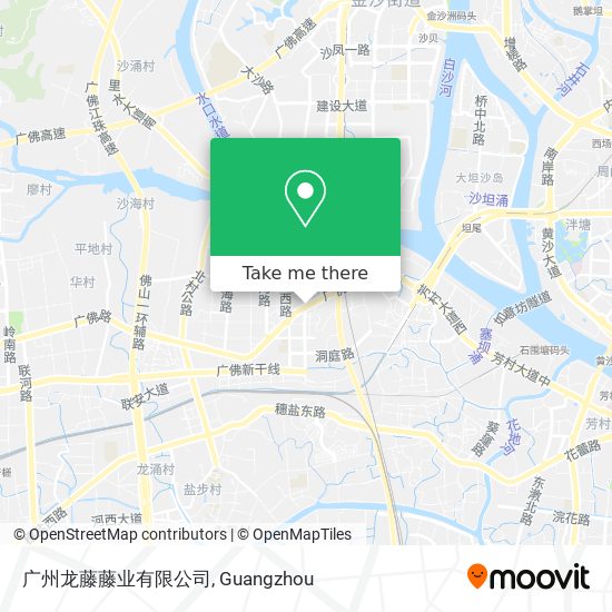 广州龙藤藤业有限公司 map