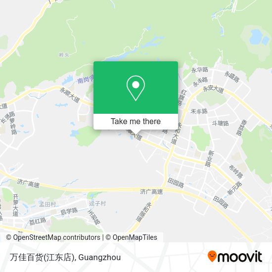 万佳百货(江东店) map