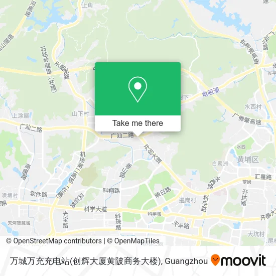 万城万充充电站(创辉大厦黄陂商务大楼) map