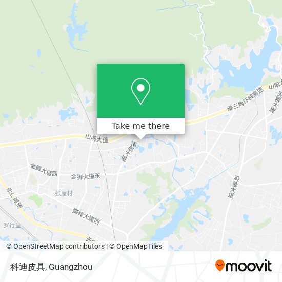 科迪皮具 map