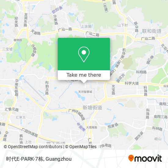 时代E-PARK-7栋 map