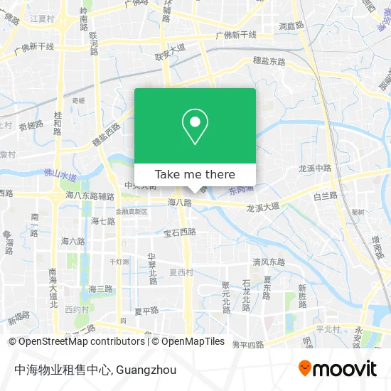中海物业租售中心 map