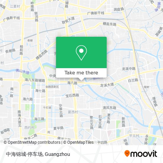 中海锦城-停车场 map