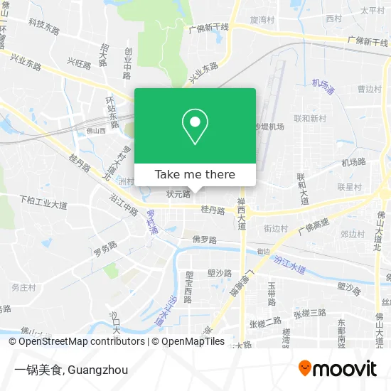 一锅美食 map