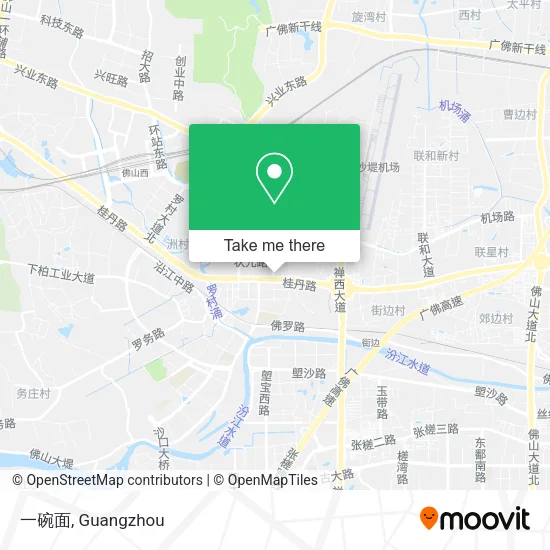 一碗面 map