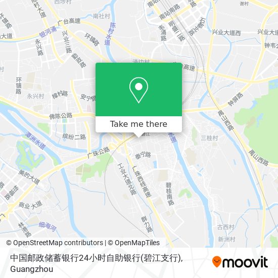 中国邮政储蓄银行24小时自助银行(碧江支行) map
