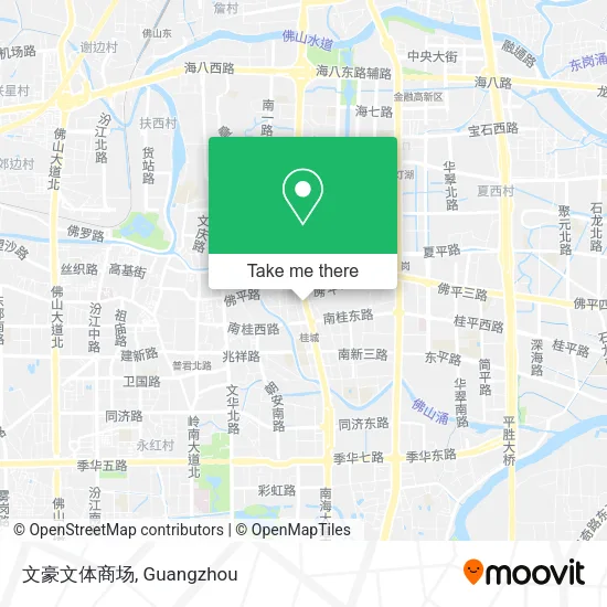 文豪文体商场 map