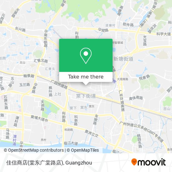 佳信商店(棠东广棠路店) map