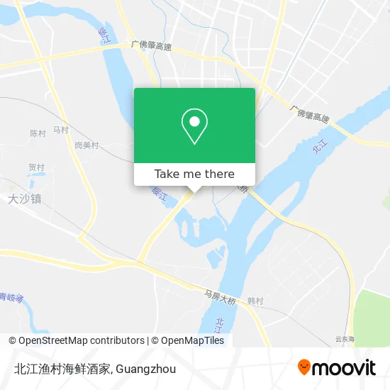 北江渔村海鲜酒家 map