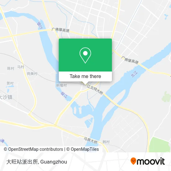 大旺站派出所 map