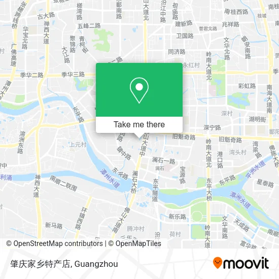 肇庆家乡特产店 map