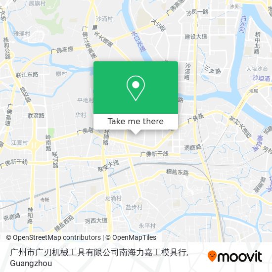 广州市广刃机械工具有限公司南海力嘉工模具行 map