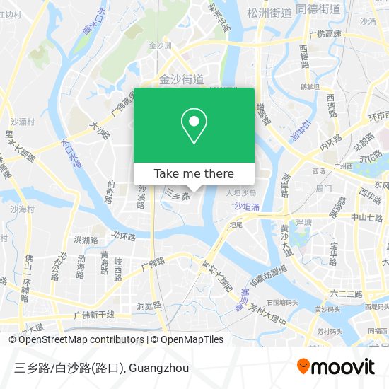 三乡路/白沙路(路口) map