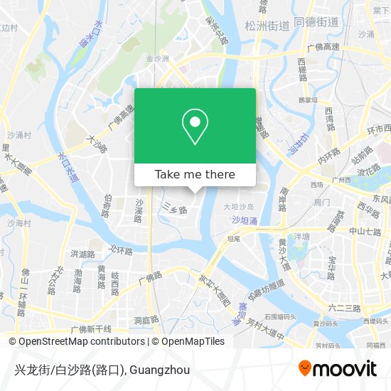 兴龙街/白沙路(路口) map