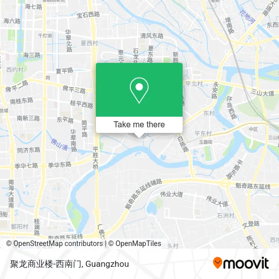 聚龙商业楼-西南门 map