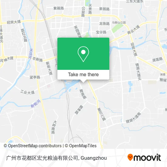 广州市花都区宏光粮油有限公司 map