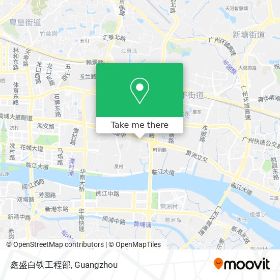 鑫盛白铁工程部 map